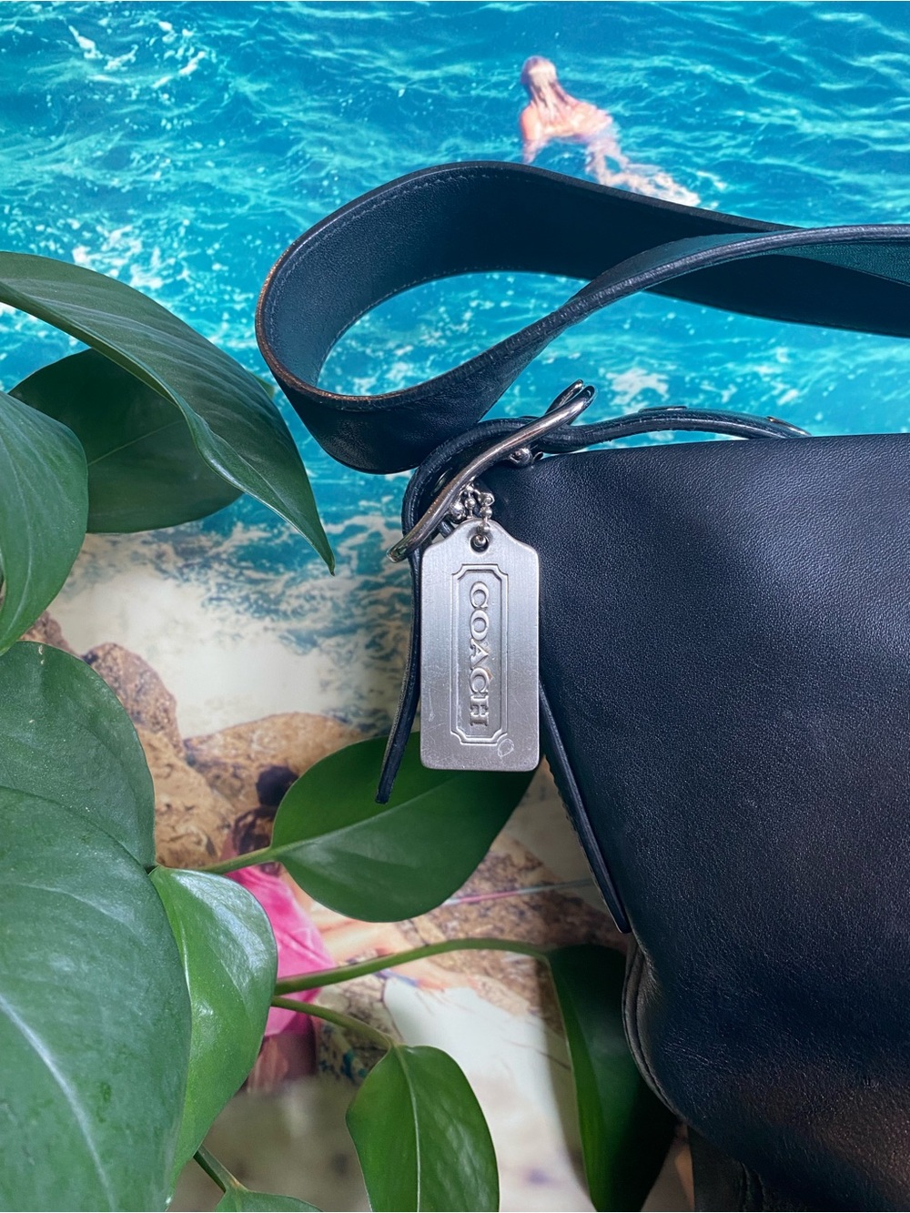 Authentic Coach leather shoulder bag, vintage 1990’s-2000’s - Picture 3 of 7